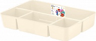 Органайзер лоток для канцелярии в ящик Plast Team Creative, 5л, 294х192х50 (PT6584)
